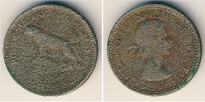 6 Penny Southern Rhodesia (1923-1980) Copper/Nickel 