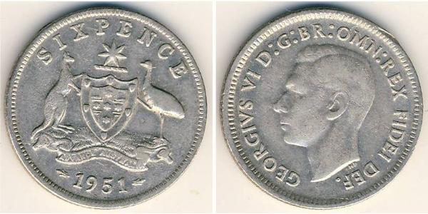 6 Penny Australia (1939 - )  