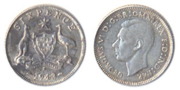 6 Penny Australia (1939 - )  