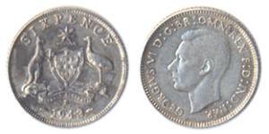 6 Penny Australie (1939 - )  