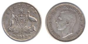 6 Penny Australie (1939 - )  