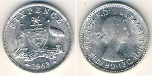 6 Penny Australie (1939 - )  