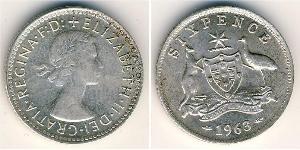 6 Penny Australie (1939 - )  