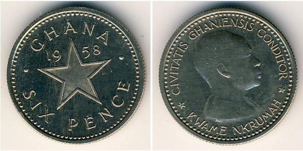 6 Penny Ghana  