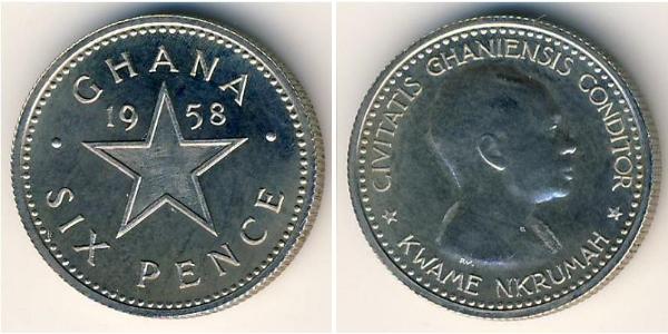 6 Penny Ghana  