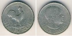 6 Penny Malawi 镍/銅 
