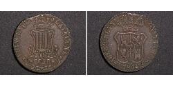 6 Quarto Kingdom of Spain (1814 - 1873) Cobre 