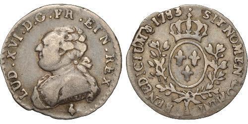 6 Sol Kingdom of France (843-1791) Argent Louis XVI de France (1754 - 1793)