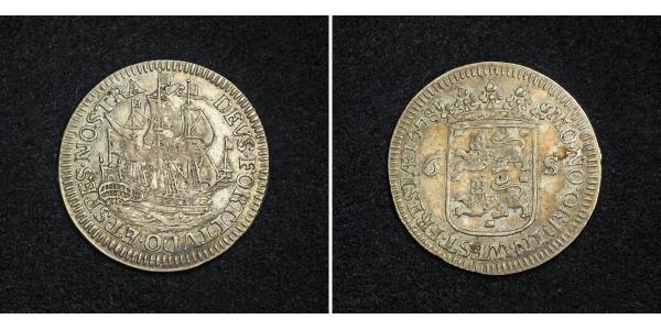 6 Stuiver Dutch Republic (1581 - 1795) Silver 