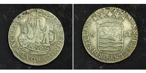 6 Stuiver Netherlands Silver 