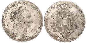 6 Zloty / 1 Thaler Poland / Polish-Lithuanian Commonwealth (1569-1795) Silver Stanislaw II Poniatowski