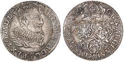 6 Grosh République des Deux Nations (1569-1795) Argent Sigismund III