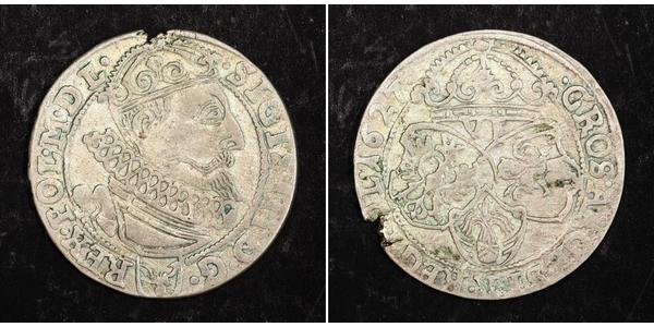 6 Грош Річ Посполита (1569-1795) Срібло Сигизмунд III