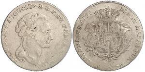 6 Злотий / 1 Талер Польща / Річ Посполита (1569-1795) Срібло Stanislaw II Poniatowski