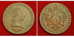 6 Крейцер Священна Римська імперія (962-1806) Мідь Francis II, Holy Roman Emperor (1768 - 1835)