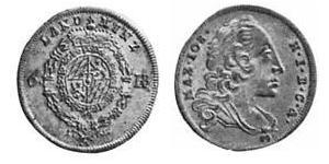 6 Крейцер Баварія (курфюрство) (1623 - 1806) Срібло Maximilian III Joseph, Elector of Bavaria (1727 – 1777)