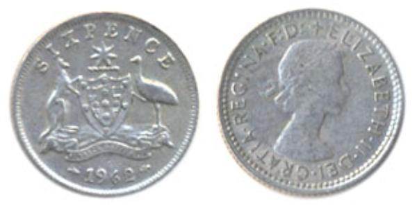 6 Пенни Австралия (1939 - )  