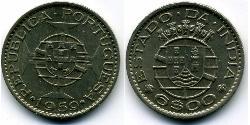 6 Эскудо Португальская Индия (1510-1961) Никель/Медь 