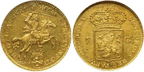 7 Gulden Provinces-Unies (1581 - 1795) Or 