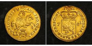 7 Gulden Provincias Unidas de los Países Bajos (1581 - 1795) Oro 