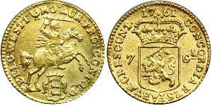 7 Gulden Repubblica delle Sette Province Unite (1581 - 1795) Oro 