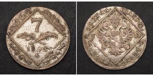 7 Kreuzer 神圣罗马帝国 (962 - 1806) Billon 弗朗茨二世 (神圣罗马帝国) (1768 - 1835)