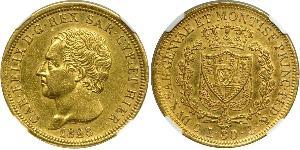 80 Lira Italian city-states 金 卡洛·費利切
