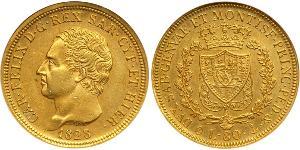 80 Lira Italian city-states 金 卡洛·費利切