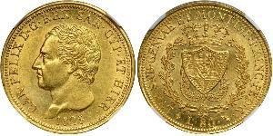 80 Lira Italian city-states 金 卡洛·費利切