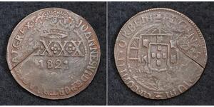 80 Reis Brasilien Kupfer 