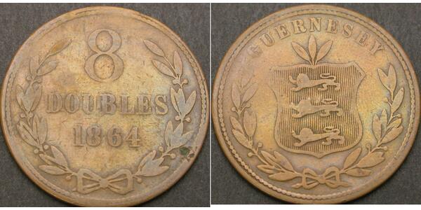 8 Double Guernsey Bronze 