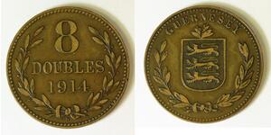 8 Double Guèrneseyi Bronze 
