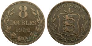 8 Double Guèrneseyi Bronze 