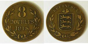 8 Double Guèrneseyi Bronze 