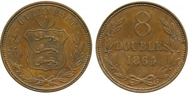 8 Double Guernsey Bronzo 