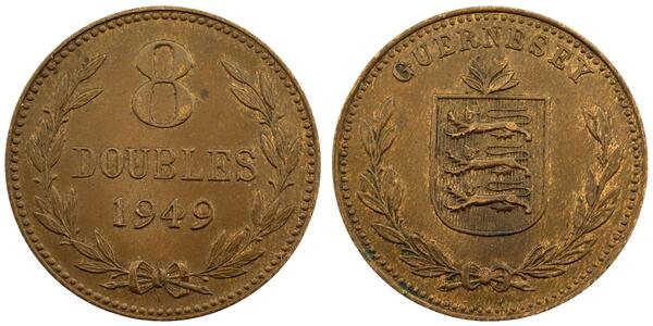 8 Double Guernsey Copper 