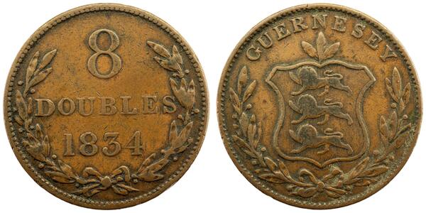 8 Double Guernsey Copper 