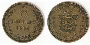 8 Double Гернси Бронза 