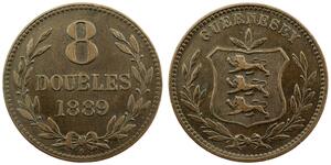 8 Double Гернси Медь 
