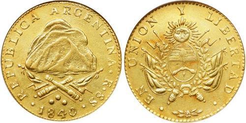 8 Escudo Argentine Republic (1861 - ) Gold 