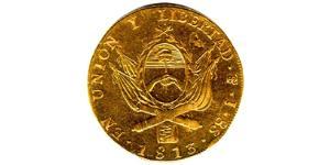 8 Escudo Argentinien (1861 - ) Gold 