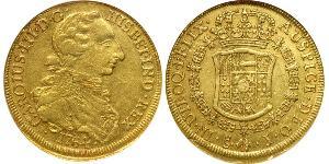 8 Escudo Chile Gold Charles III of Spain (1716 -1788)