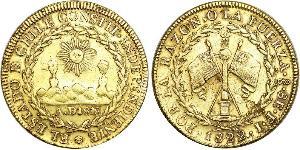 8 Escudo Chile Gold 