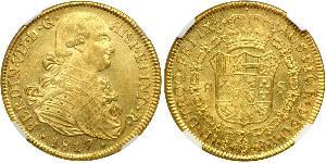 8 Escudo Chile Gold Ferdinand VII. von Spanien (1784-1833)