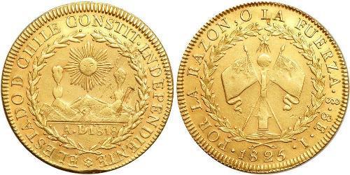 8 Escudo Chile Gold 