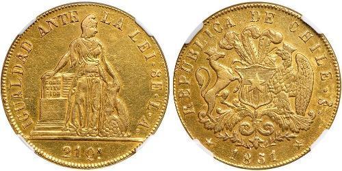 8 Escudo Chile Gold 