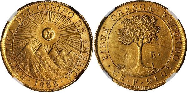 8 Escudo Costa Rica Gold 