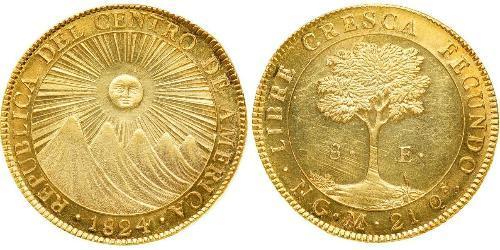 8 Escudo Guatemala Gold 