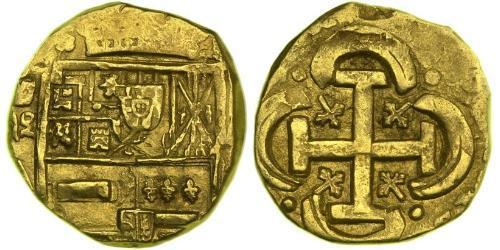 8 Escudo Habsburg Spain (1506 - 1700) Gold Philip IV of Spain (1605 -1665)
