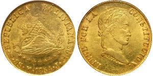 8 Escudo Plurinational State of Bolivia (1825 - ) Gold 